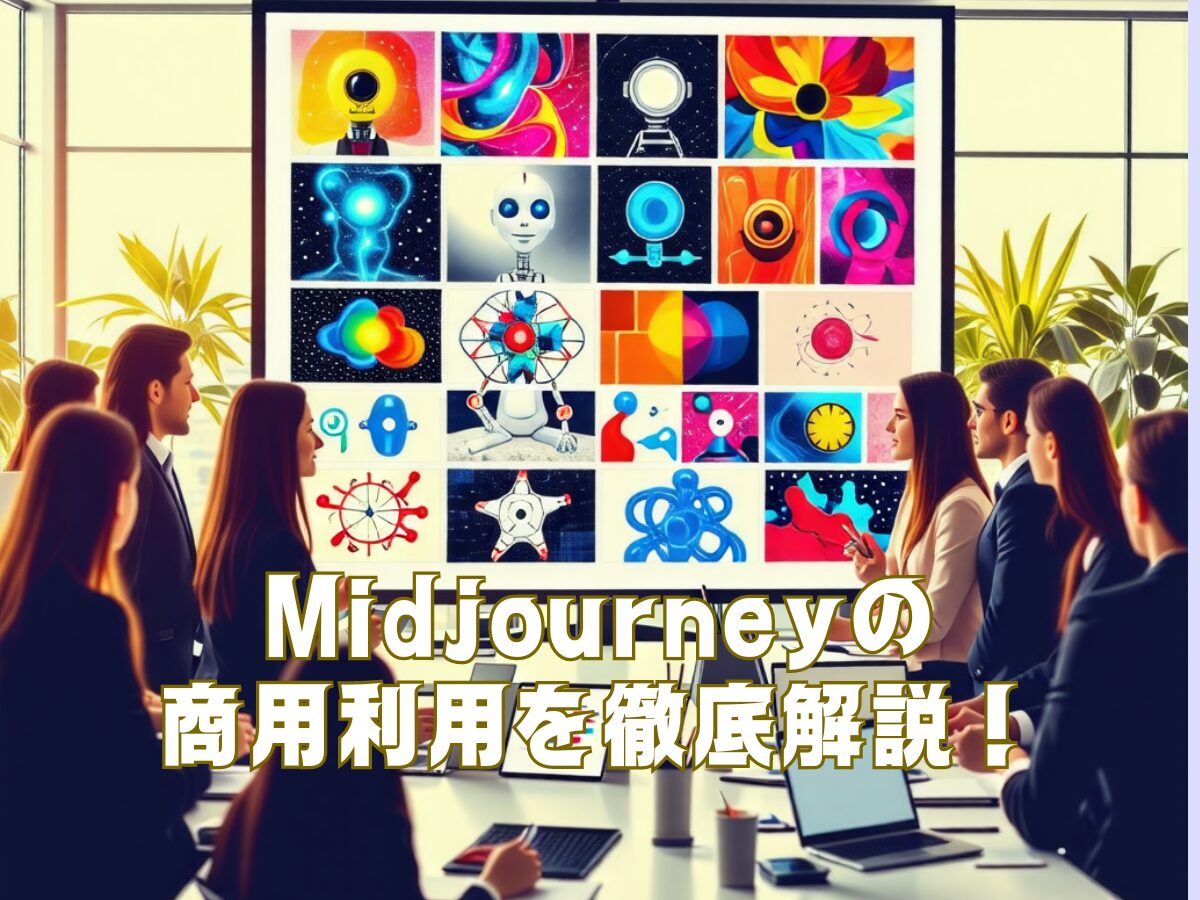 Midjourneyの商用利用を徹底解説！