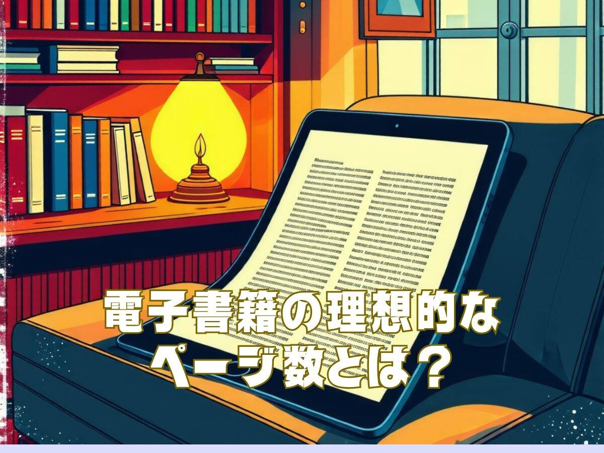 電子書籍の理想的なページ数とは？