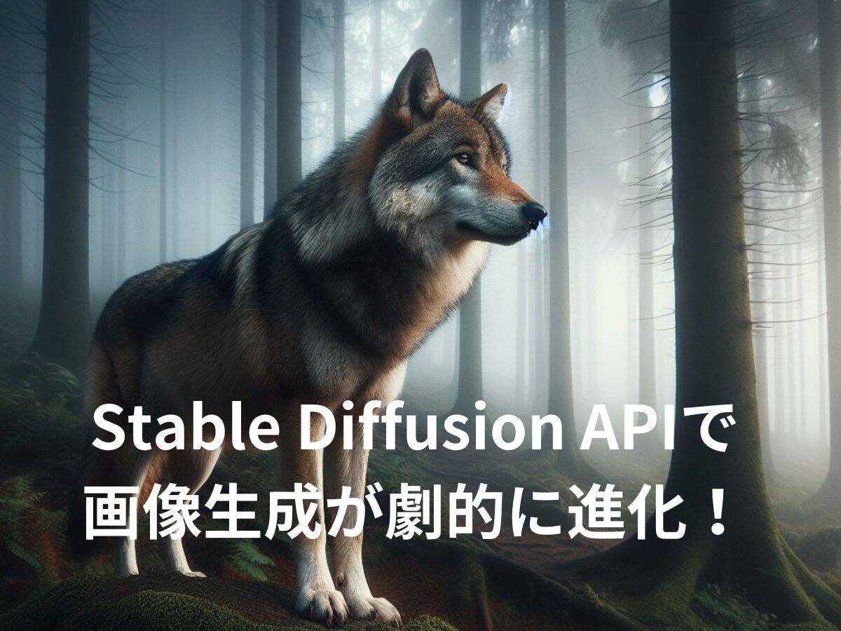 Stable Diffusion APIで画像生成が劇的に進化！