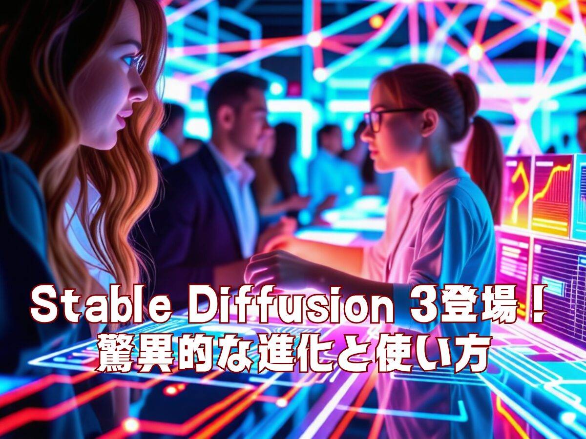 Stable Diffusion 3登場！