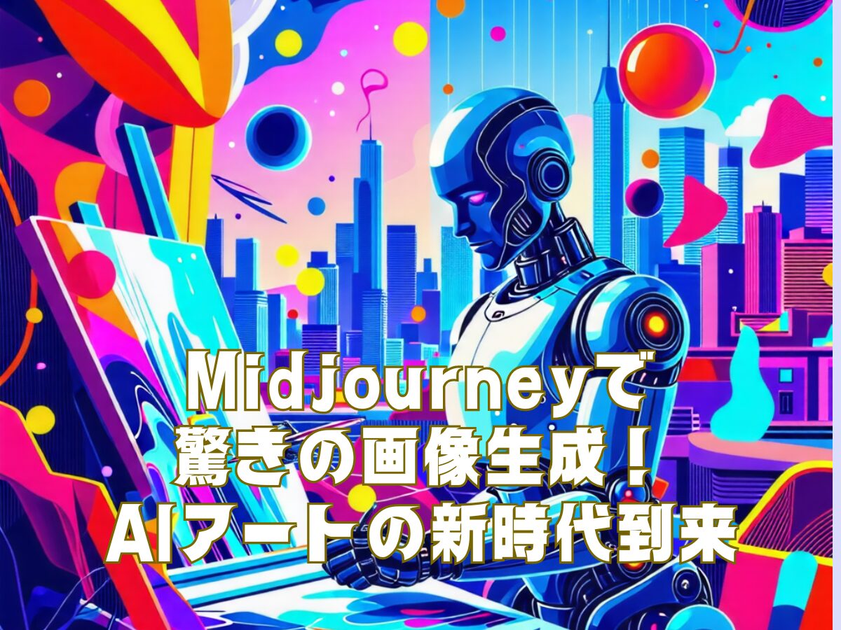 Midjourneyで驚きの画像生成！